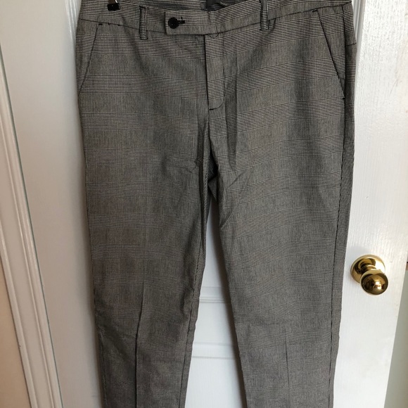 Smart Set Plaid Straight Leg Pants - Picture 1 of 3